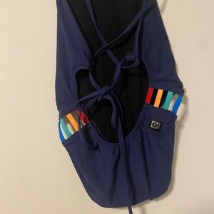 Jolyn swim suit one piece tie back Gavin size 32